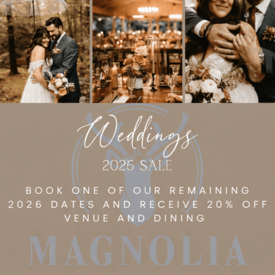 2026 wedding sale at Magnolia
